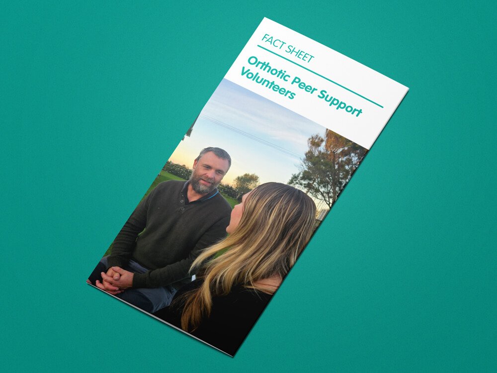 Orthotic peer support fact sheet